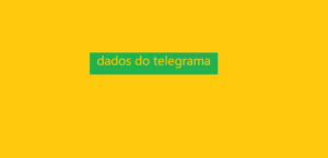 dados do telegrama