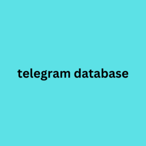 telegram database