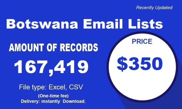 Botswana Email Member Datas