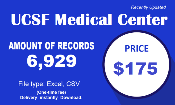 Business Contacts at UCSF Medical Center