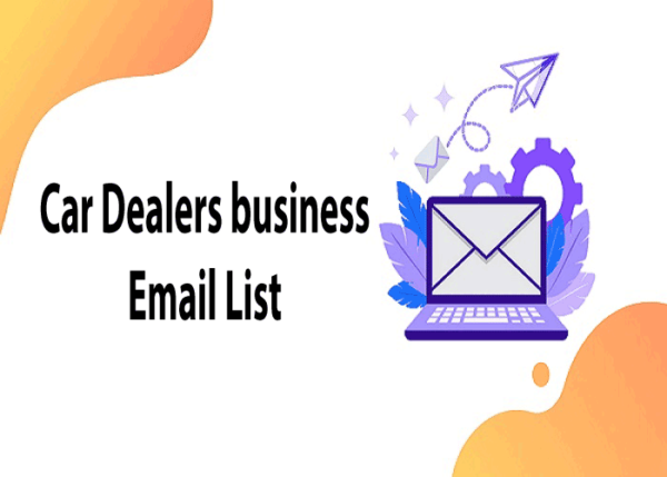 Car Dealers Email Member Data