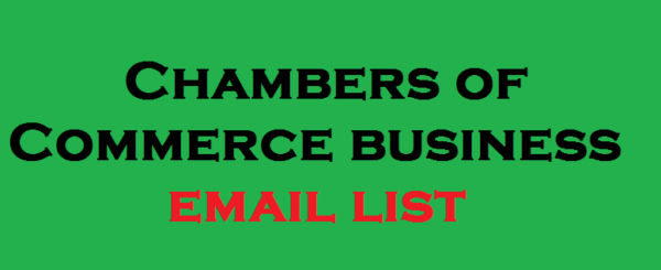 Chambers of Commerce Email Member Data