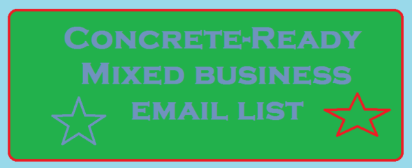 Concrete-Ready Mixed Email Member Data