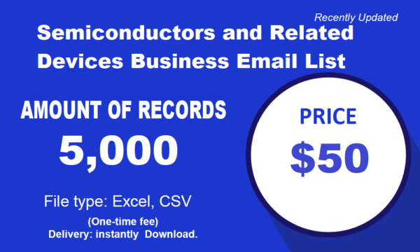 Semiconductors and Related Devices Email Member Data