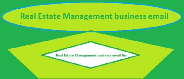 Real Estate Management Email Member Data