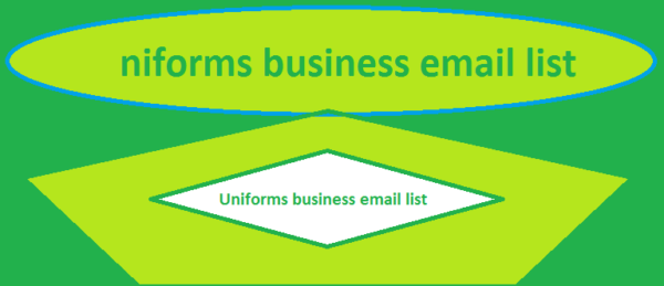 Uniforms Email Member Data