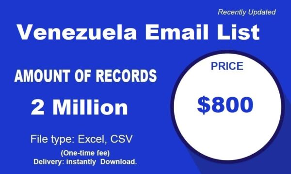 Venezuela Email Member Datas